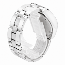 Cartier Roadster XL W62019X6 Chrono White Dial Watch